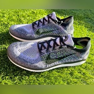 Nike Free RN Flyknit 2018 Running Shoes Black White Oreo 942838-101 Mens Size 12